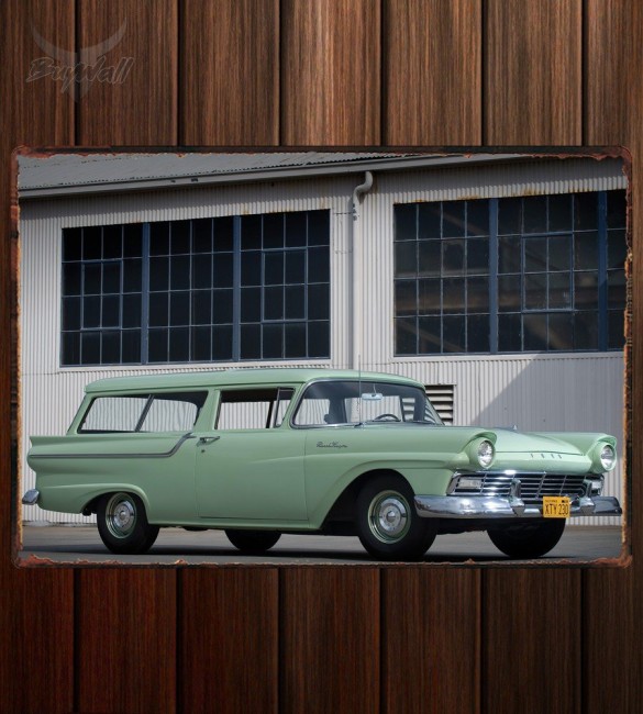 Металлическая табличка Ford Ranch Wagon Металлическая табличка Ford Ranch Wagon